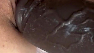 Big Dildo in My Wet Pussy