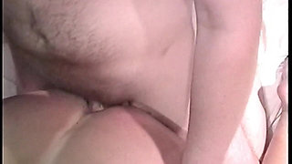 Mature Blonde MILF Takes Multiple Big Cocks Hard
