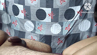 Big boobs Indian wife sucking dick cum in mouth