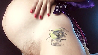 35weeks - Gape Pregnant Pussy. Face in