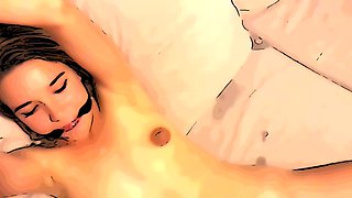 Stunning teen gloria solo masturbation