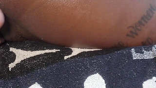 Ebony Gets Fucked by Fuck Machine