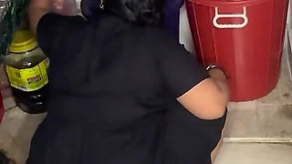 Step Brother-in-law Fucks Step Sister-in-law in Kitchen First Time Passion