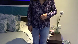 58-year-old Latina stepmom has sex with her boss at the motel-Part 1