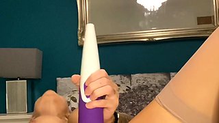 SEXY BIG BOOBS BLONDE ANAL MASTURBATION