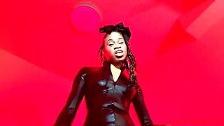 Beat Your Balls and Eat It - Ebony Femdom Goddess Rosie Reed CBT and Cum Eating Instruction Domination POV - Standard Definition