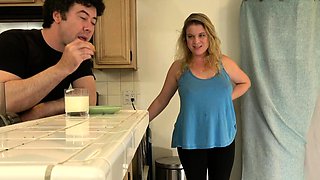 Stepmom's milk and cookies