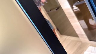 The perfectly bodied blonde MILF is ready to make her promotion through sex
