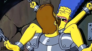 Slut Wife Cheating Cuckold Husband - Animated Hentai Compilation - Simpsons Parody Fairy Tales