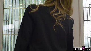 Divorce lawyer COUGAR lesbo intercourse during last date with customer