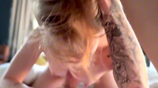 Really good morning with her panties set aside