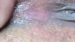 Fingering Tight Pink Pussy of My Stepsister White Cream Came Out of Her Pussy When I Touched Her Asshole