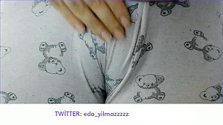 Cameltoe- Swollen Pussy- Masturbate with Pajamas