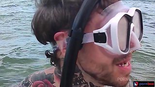 Bringing Home Big Tits Brunettes Beach Babes For A Threesome