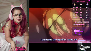 I CANT STOP MOANING WHILE WATCHING JOSHI LUCK HENTAI ON MY FUCK MACHINE