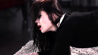 Merry Pie Foot Worship Becomes Strapon Sex