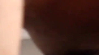 Use your tongue to clean the toilet