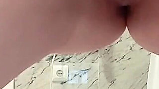 Spit on Your Dick Pee Twice in High Heels During Live Show