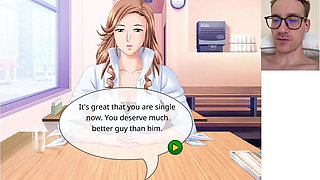 First Date Sex Game - Gameplay Blowjob in the car on the first date