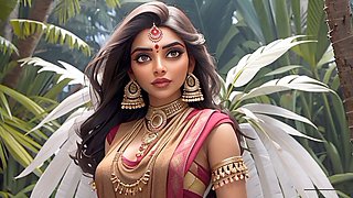 Desi Indian couple breaks their chastity with chocolate sauce on their mansion roof and then gets down in the shower