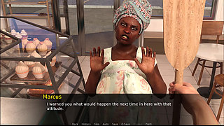 Baking with Chocolate 5 Ive Gave Ladesha a Good Spanking on Her Bare Skin