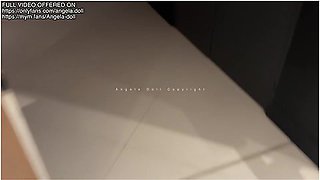 Stranger Challenge - I Act Like A Whore At The Hotel By Emptying The Balls Of A Follower - Angela Doll And Amatrice Francaise