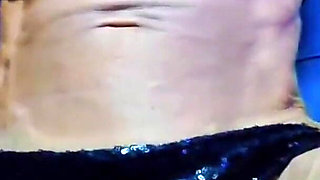 Little Black Dress Hiding a Huge Fat Juicy Clit