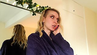 Blonde MILF with Big Boobs Playing Cam Free Porn