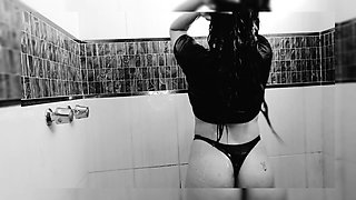 I get NAUGHTY in the shower