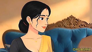 Desi Hot Bathroom Passionate Encounter with Sensual Village Wife