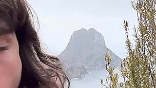 Squirt and Cumshot in Mouth in Ibiza