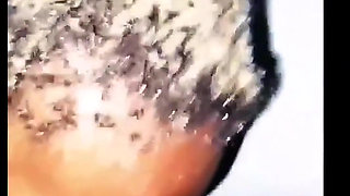 Black Blonde Sexyrita Giving Hot Romantic Sex in Bathroom