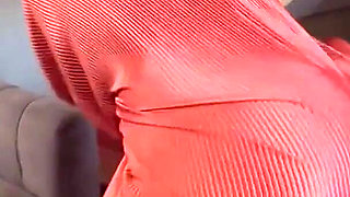 Watching My Huge Booty Auntie Clean up