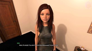 Woman point of view, 3d toon milf, surgery