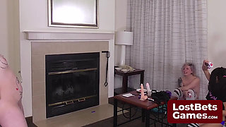 Belle Found Herself Strapped in a Strip Body Shots Game