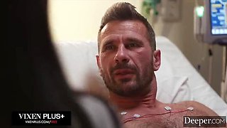 Angela White Nurse Anal Sex with Manuel Ferrara - Big Ass MILF Takes Care of Patient