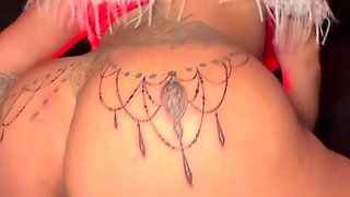 Christmas Candy Cane Anal Fuck in My Sexy Santa Suit