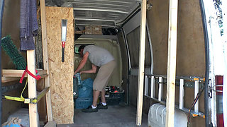 Mature MILF Sucks Cock and Rides Hard Outdoor