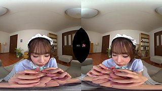 Japanese Teen's Sultry Service Sparks Wild POV Passion