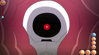 Kame Paradise Multiversex 3 - Pan Playing with a Sex Toy in Her Butt