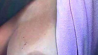 Artemisia Love Flashing Her Juicy Big Tits for You in the Car