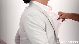 Threesome from The White Boxxx - Erotic Threesome With Our English Teacher feat. Charlie Dean and Apra Shay