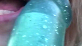 I Hunt My Cunt - Teen Girl Kristina Plays with Her Pussy in a Stone Quarry