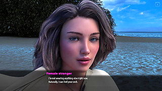 Breeze of Passion 08 - Nudist MILF Gets Fingered on the Beach