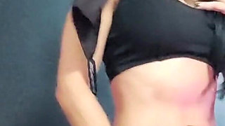 Toned Bikini Biceps and Exposed Venous Muscles