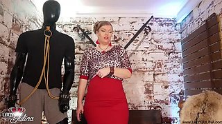 German MILF Domina Julina Extreme BDSM Anal Rosette Slave 4K POV