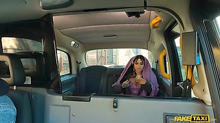 Yasmina Khan’s Asian Nurse Exam in Taxi Heat