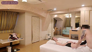 Uncensored Gal Esthetician: Dirty Service Drains Every Last Drop Then Creampie