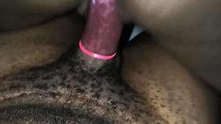 Amateur Couple Close up First Time Riding Hard Dick in Reverse Cowgirl