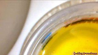 Goddess Amanda Pee Worship - MILF Pissing Fetish Toilet Instructions